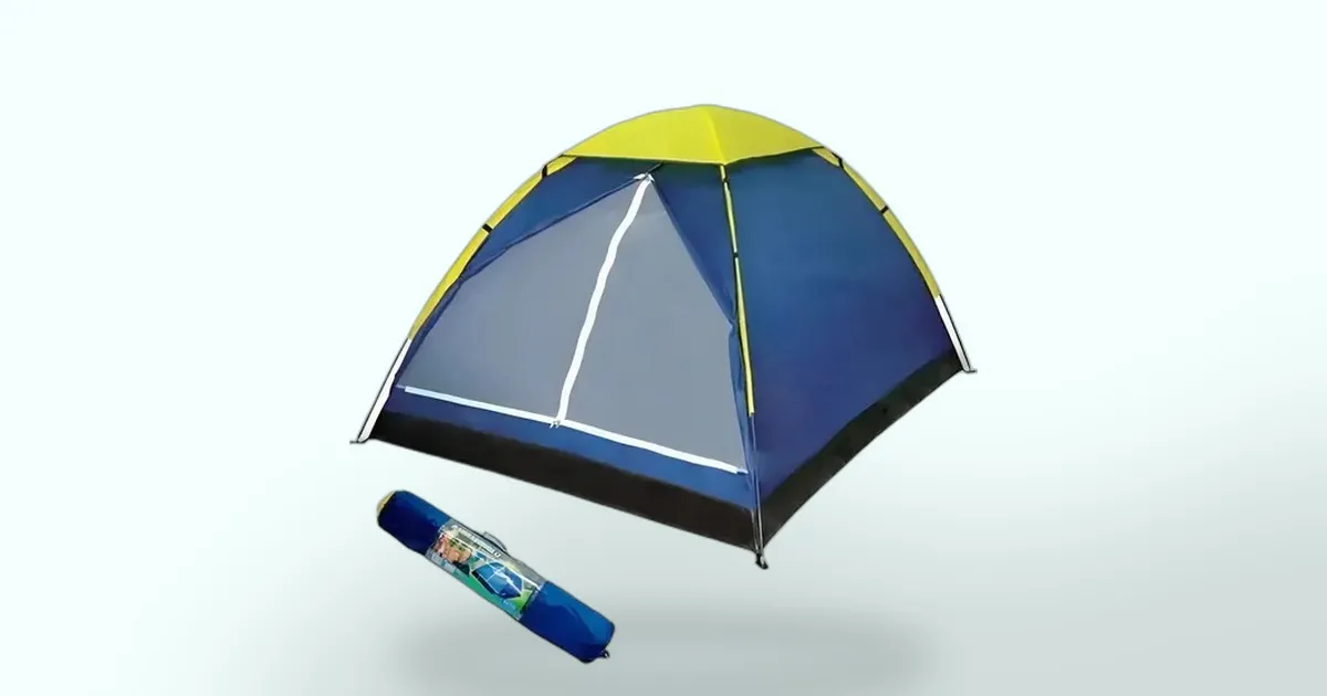 Menos de R$ 100: esta barraca de camping para 4 pessoas é uma das mais baratas do Mercado Livre