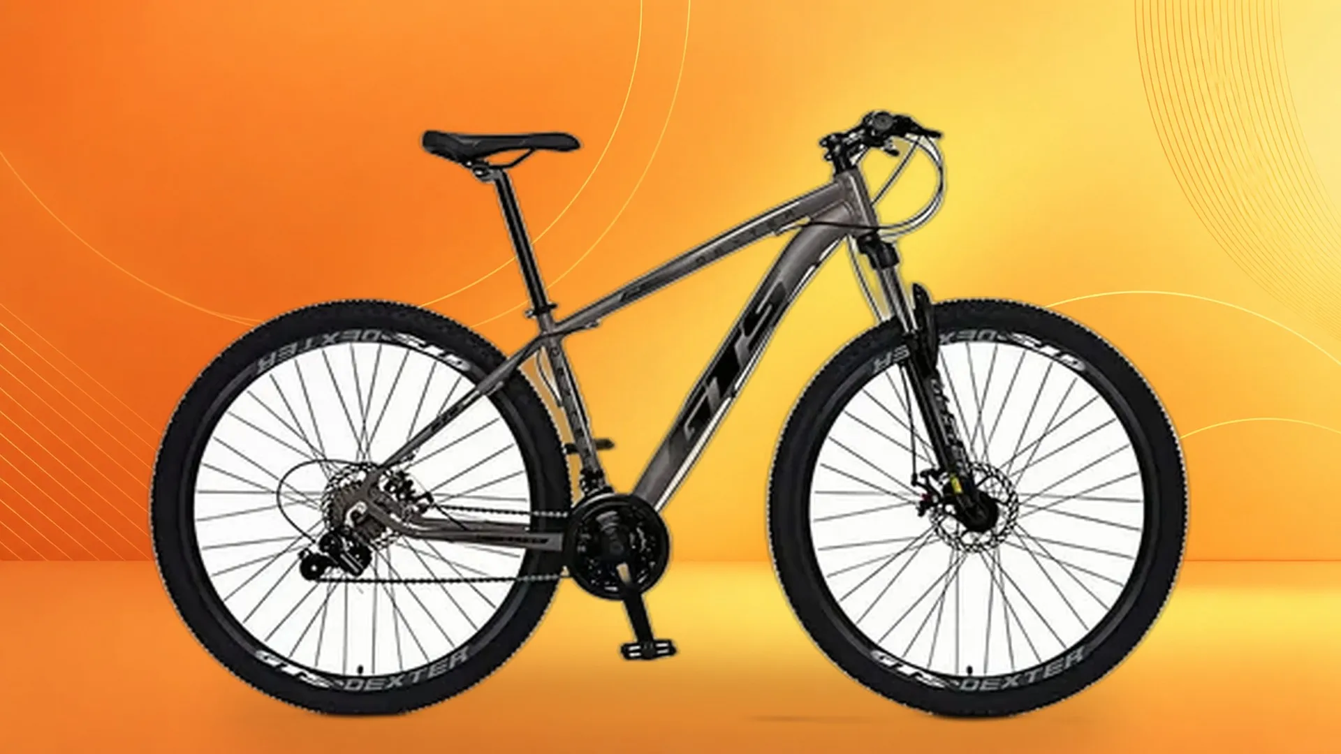 41% OFF: a Bicicleta Aro 29 GTS Dexter com freio a disco está em um dos melhores preços do ano