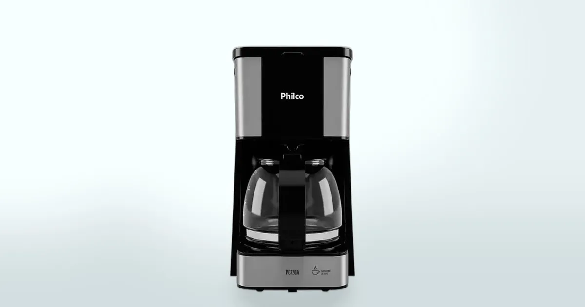 Cafeteira Philco PCF20A por R$ 127: o custo-benefício que vai conquistar sua cozinha