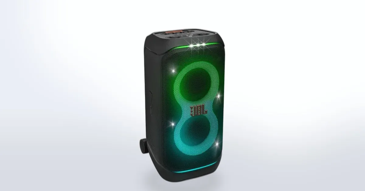 JBL PartyBox Stage 320 com 27% OFF: a festa em casa nunca foi tão acessível