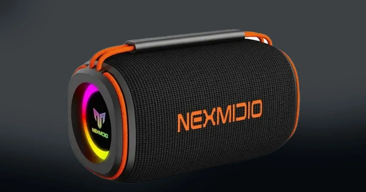Essa caixinha Bluetooth por R$ 52 surpreende pelo som estéreo e ainda veio com 41% OFF