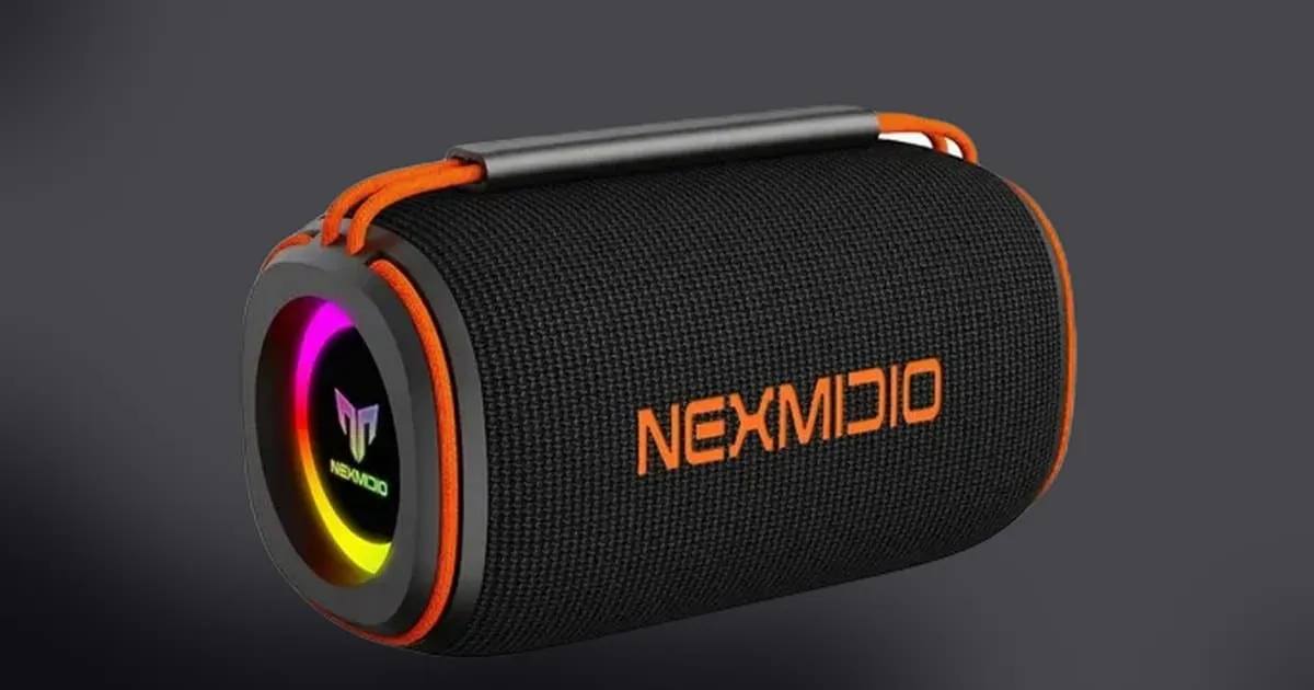 Essa caixinha Bluetooth com LED e som estéreo está pela metade do preço — e vale cada centavo