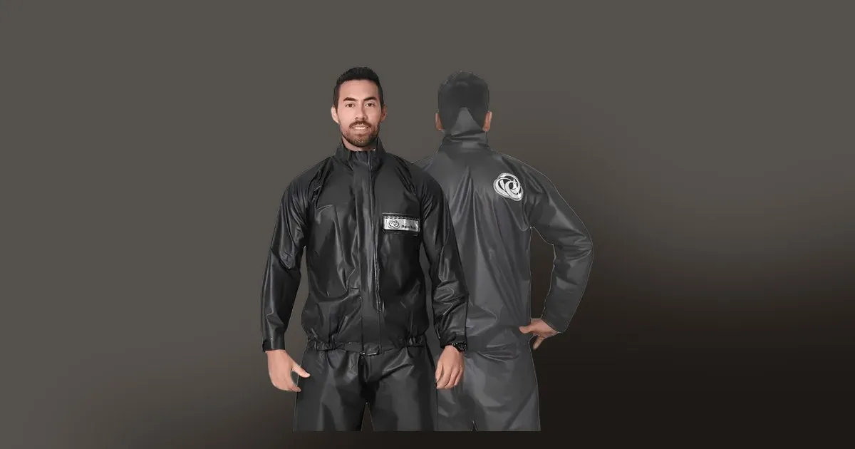 Capa de chuva para motoboy em PVC impermeável sai mais barata com desconto especial