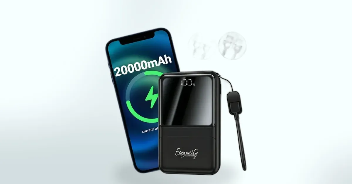 Power bank 20000mAh com carga turbo por menos de R$ 80: essa oferta chama atenção
