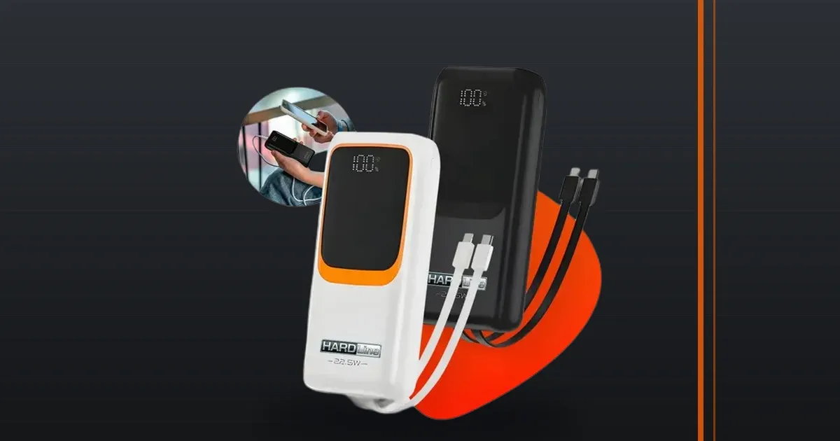 Power Bank 20000mAh com Turbo 22.5W por R$ 64: o carregador portátil que vale cada centavo