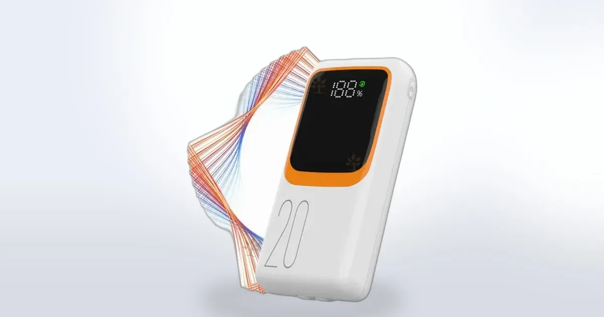 Bateria que não te deixa na mão: o Powerbank 20000mAh com turbo está saindo por menos de R$ 90