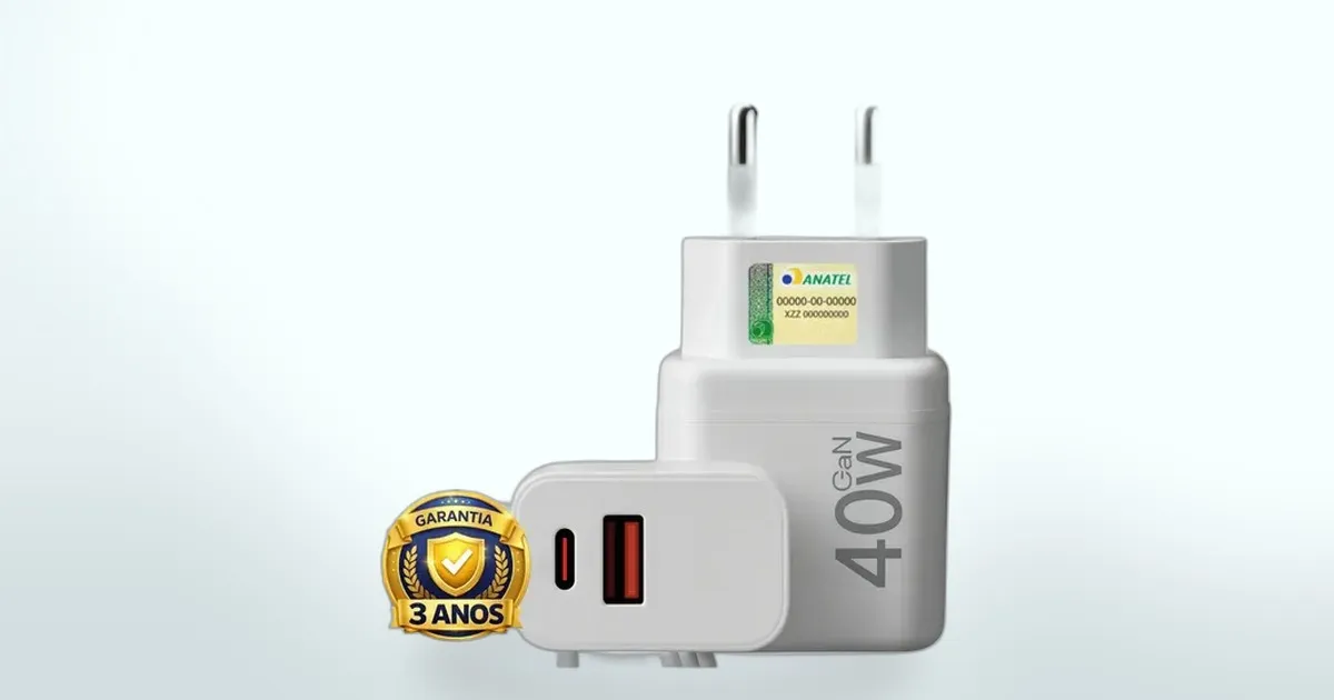 51% OFF: esse carregador turbo 40W para iPhone está quase de graça no Mercado Livre