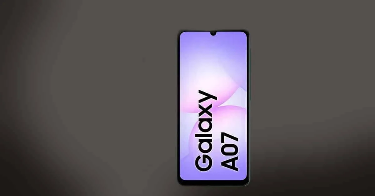 Samsung Galaxy A07 256GB cai para R$ 763,30 com desconto no Pix; veja se vale a pena
