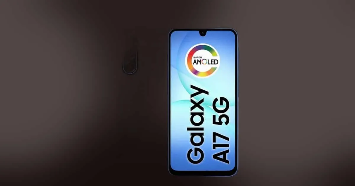 Samsung Galaxy A17 5G cai para menos de R$ 900 com metade do preço de volta no Pix