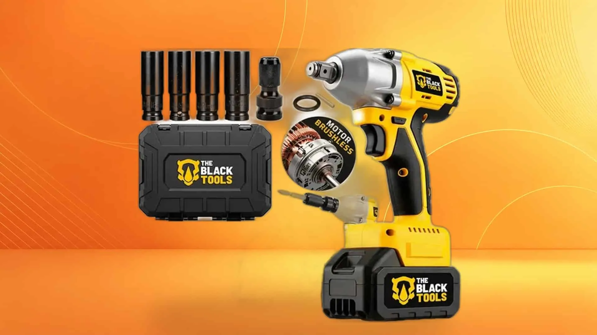 48% OFF: chave de impacto Black Tools 21V com motor brushless e 430Nm por R$ 264,10