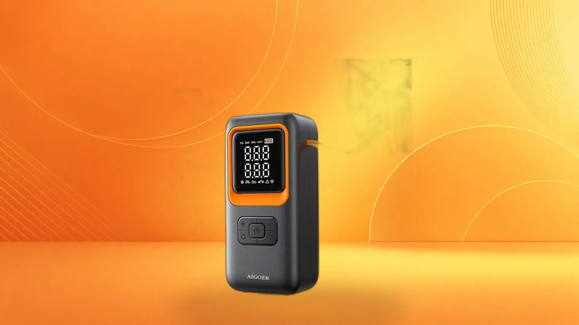 Caiu 54%: o compressor portátil 150PSI que calibra pneus sem cabo elétrico está em oferta no Mercado Livre