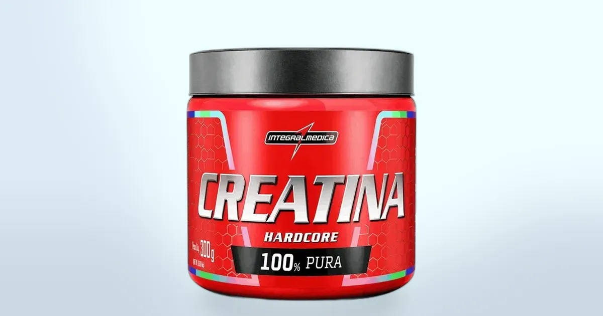 Creatina Integralmedica com 50% OFF: 300g por menos de R$ 40 é difícil ignorar