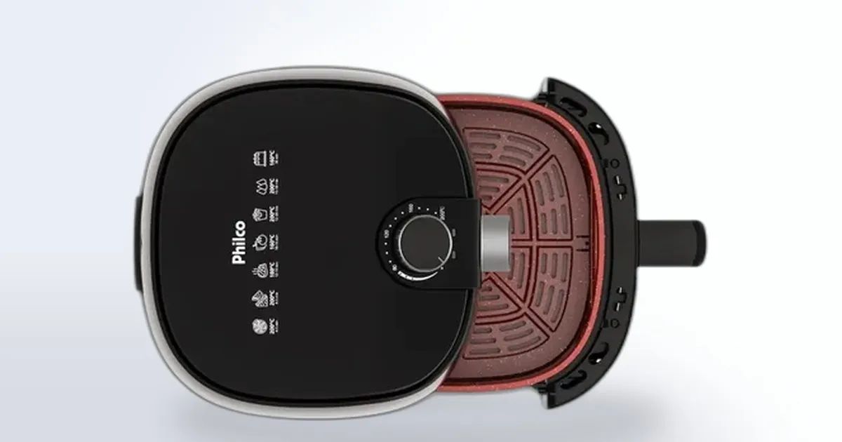 44% de desconto: a Air Fryer Philco 4L Redstone é uma das melhores pedidas abaixo de R$ 220?