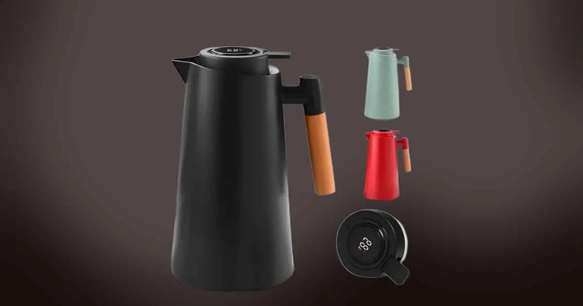 Garrafa Térmica com Termômetro LED Sai por Menos de R$ 50 e Promete Manter seu Café Quentinho o Dia Todo
