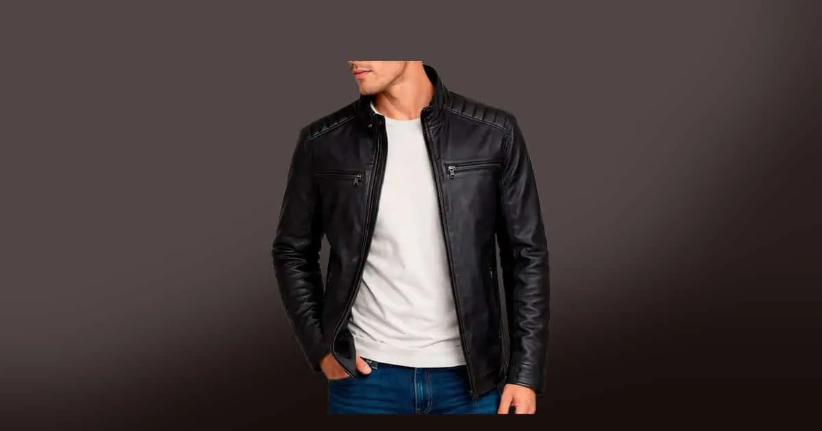 Por Menos de R$ 150, Essa Jaqueta de Couro Slim Oferece Estilo e Proteção contra o Frio
