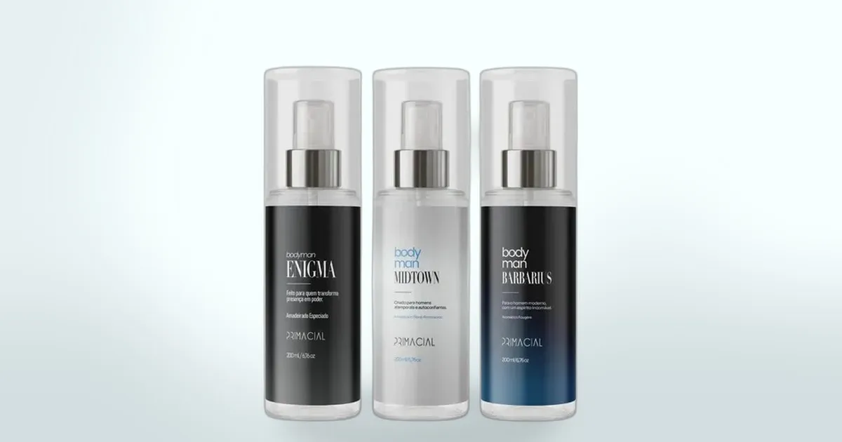 Trio de Body Splash Masculino com 29% OFF: vale a pena investir nesse kit?