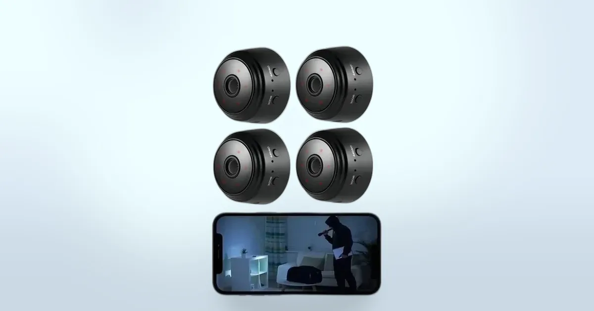 Menos de R$ 100 por 4 câmeras Full HD Wi-Fi? Este kit pode surpreender você