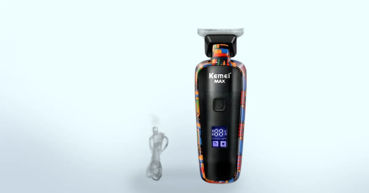 Acabamento profissional em casa por menos de R$ 90: a Kemei KM-5090 está com 41% OFF no Pix