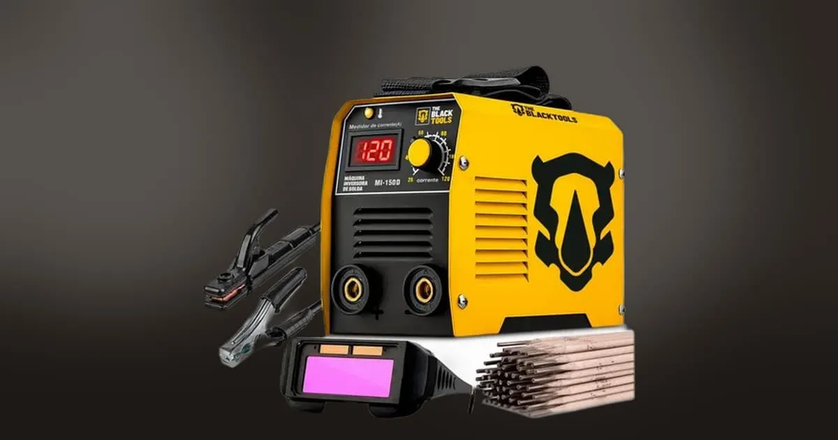 Máquina de Solda Inversora 120A em Oferta: Equipamento Completo por Menos de R$ 300