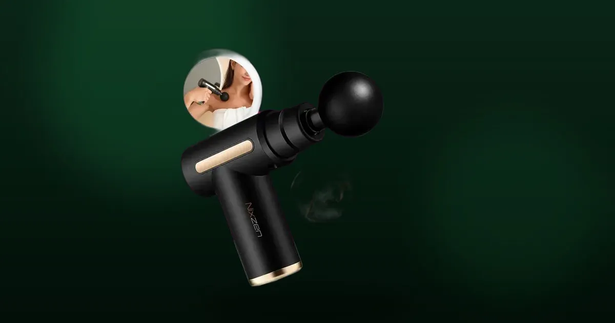 Relaxamento profissional por R$ 32,90: a pistola de massagem com 34% OFF que vale cada centavo
