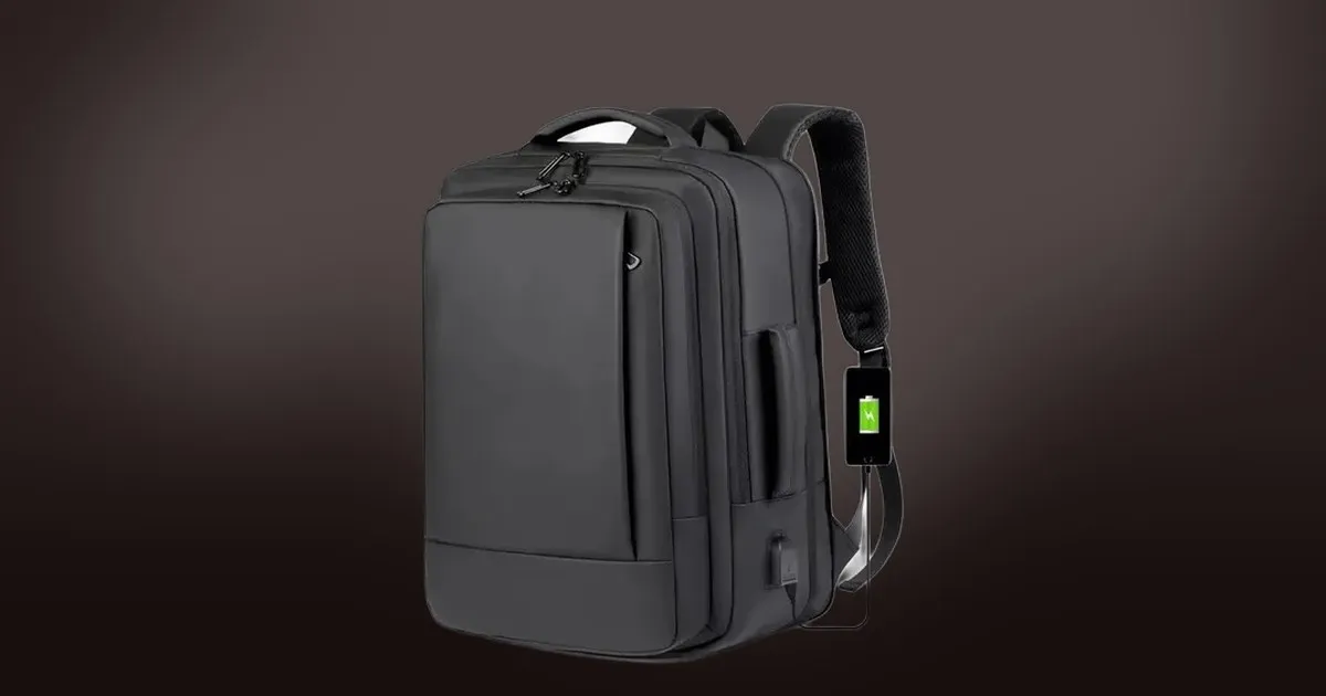 Essa Mochila Masculina Caiu 71% no Pix e Tem Tudo que Você Precisa no Dia a Dia