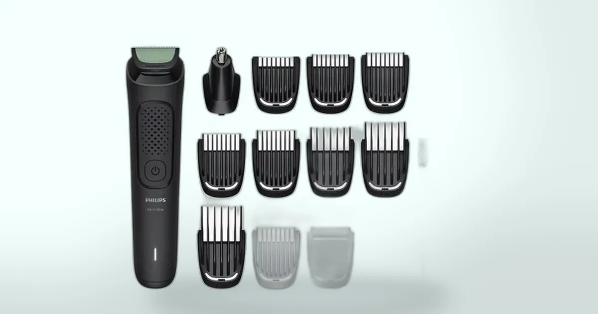 Kit completo por menos: o Philips Multigroom MG3921/15 está com 20% OFF e vale muito a pena