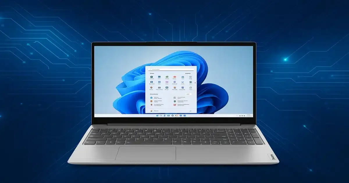 Oferta Relâmpago: Notebook Lenovo Ideapad 1i com 39% OFF no Pix