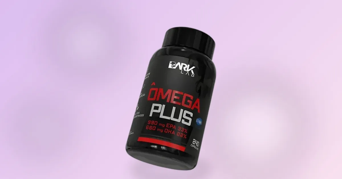 Omega Plus 240 Caps Dark Lab: o suplemento de ômega que chama atenção pelo custo-benefício