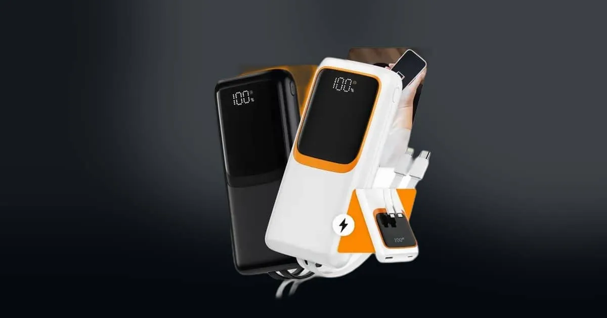 Power Bank de 20 mil mAh por menos de R$ 64 é a chance de ter autonomia o ano inteiro