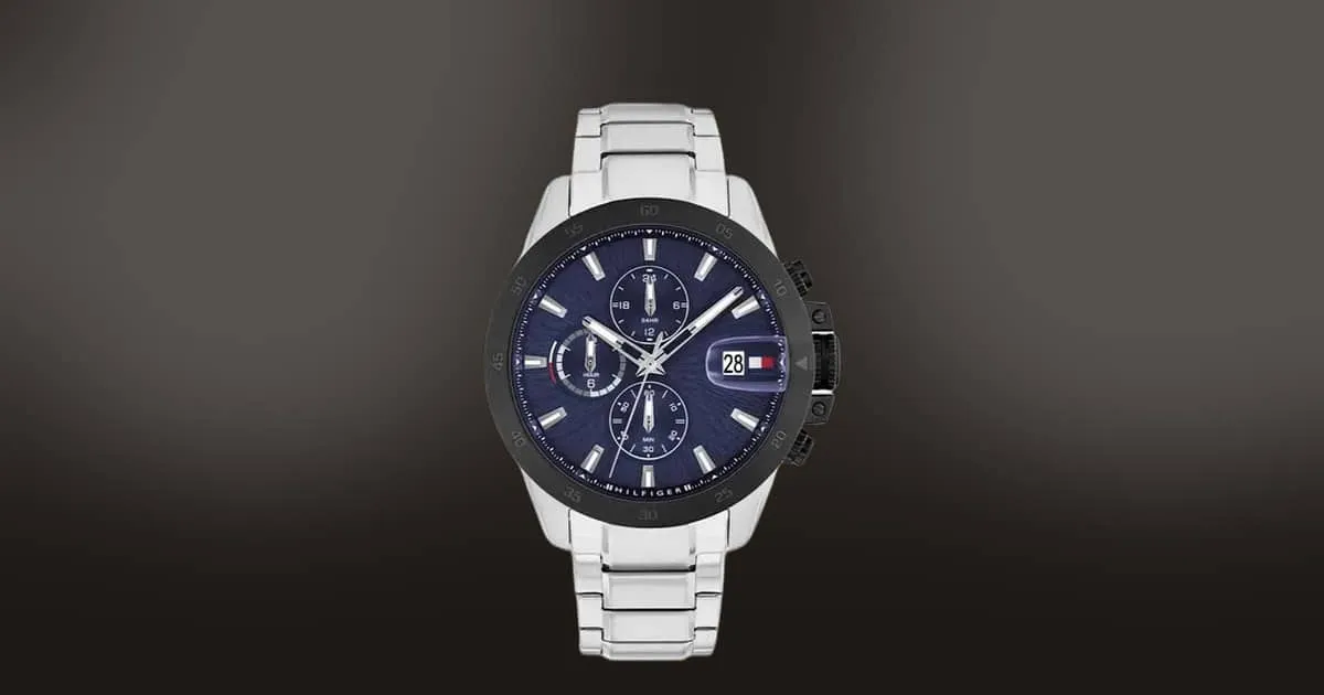 Tommy Hilfiger em oferta: relógio com cronógrafo e design premium sai por menos de R$ 300 no Pix