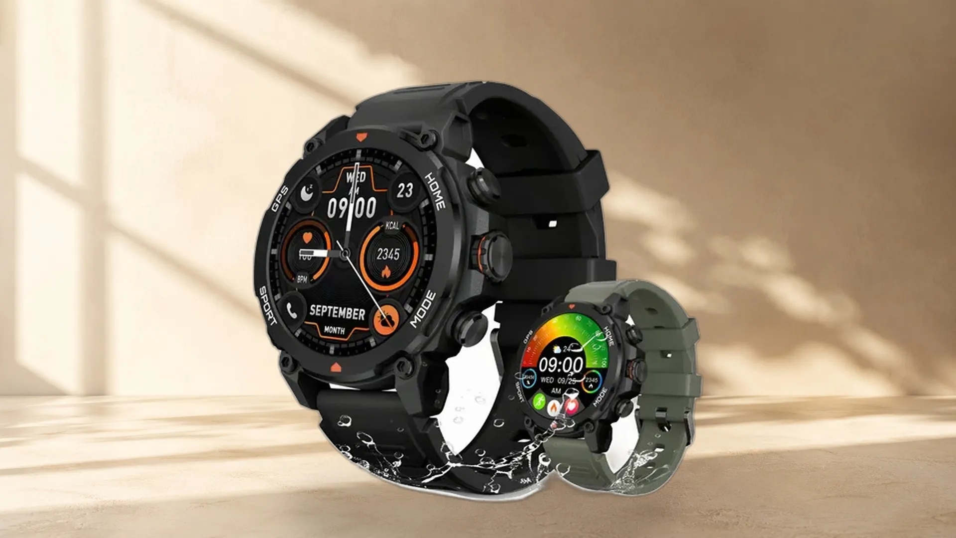 Aurafit Trek1 com GPS real e 5ATM de resistência entra em promoção e chega a R$ 350