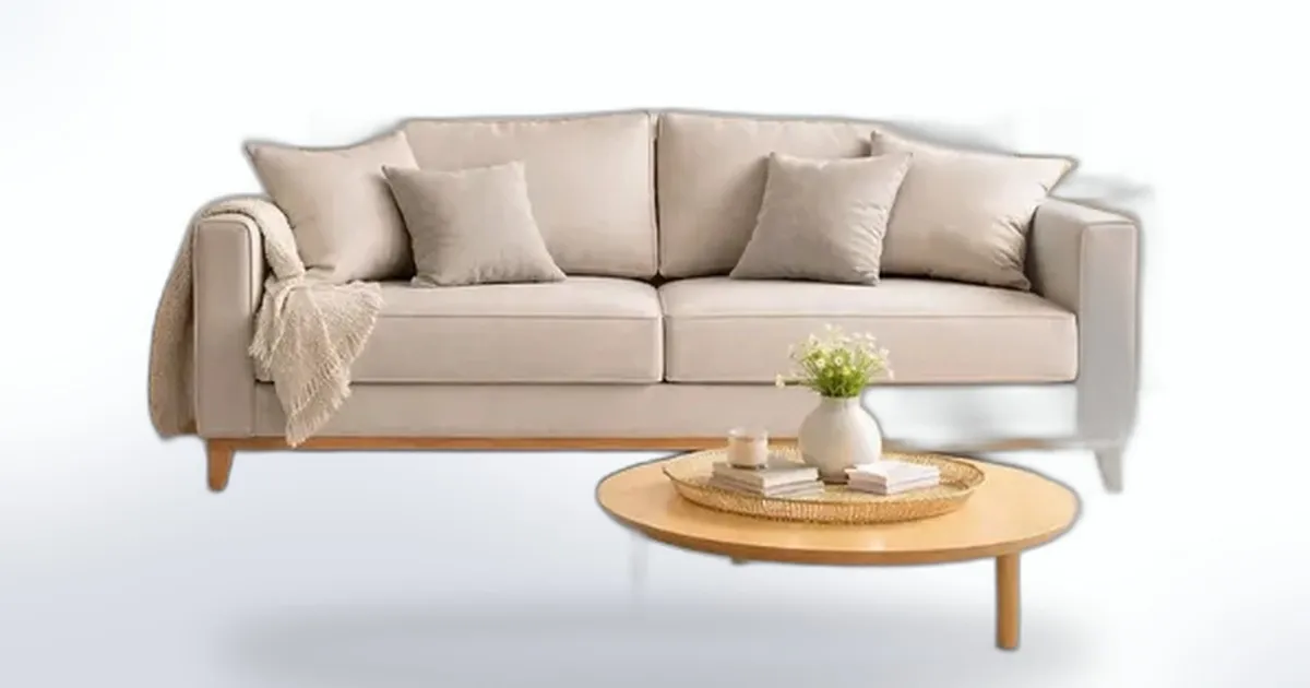 Sofá Beny 3 Lugares em Madeira por R$ 875: uma boa pedida para renovar a sala?