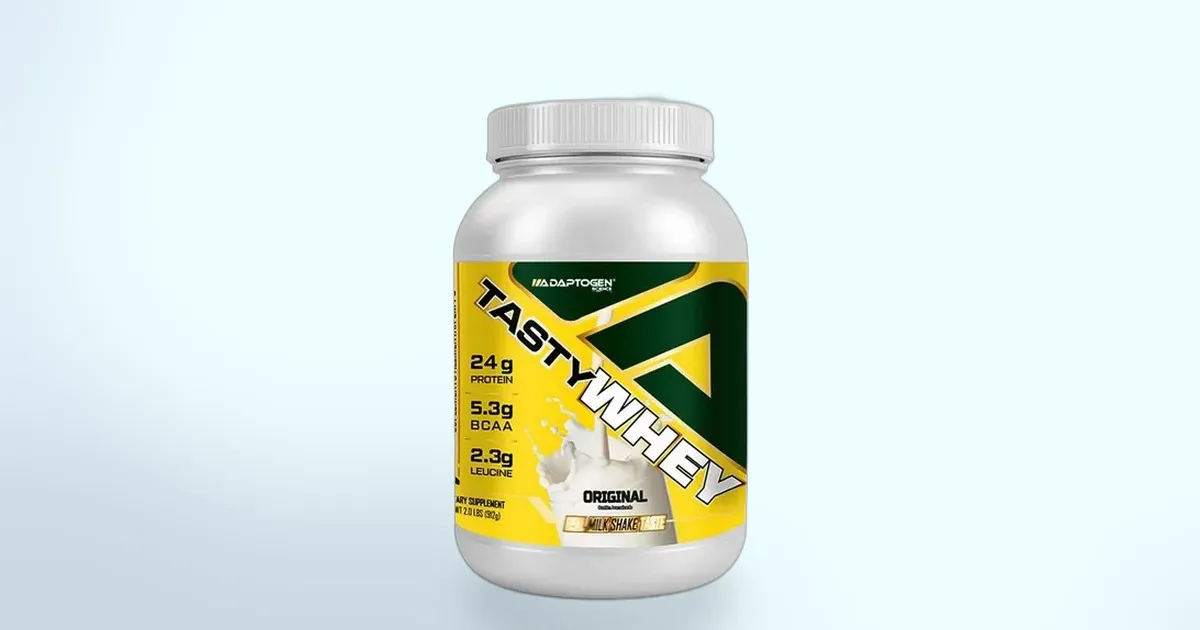 Tasty Whey Adaptogen Science com 26% OFF: o whey proteico que cabe no bolso e entrega resultado real