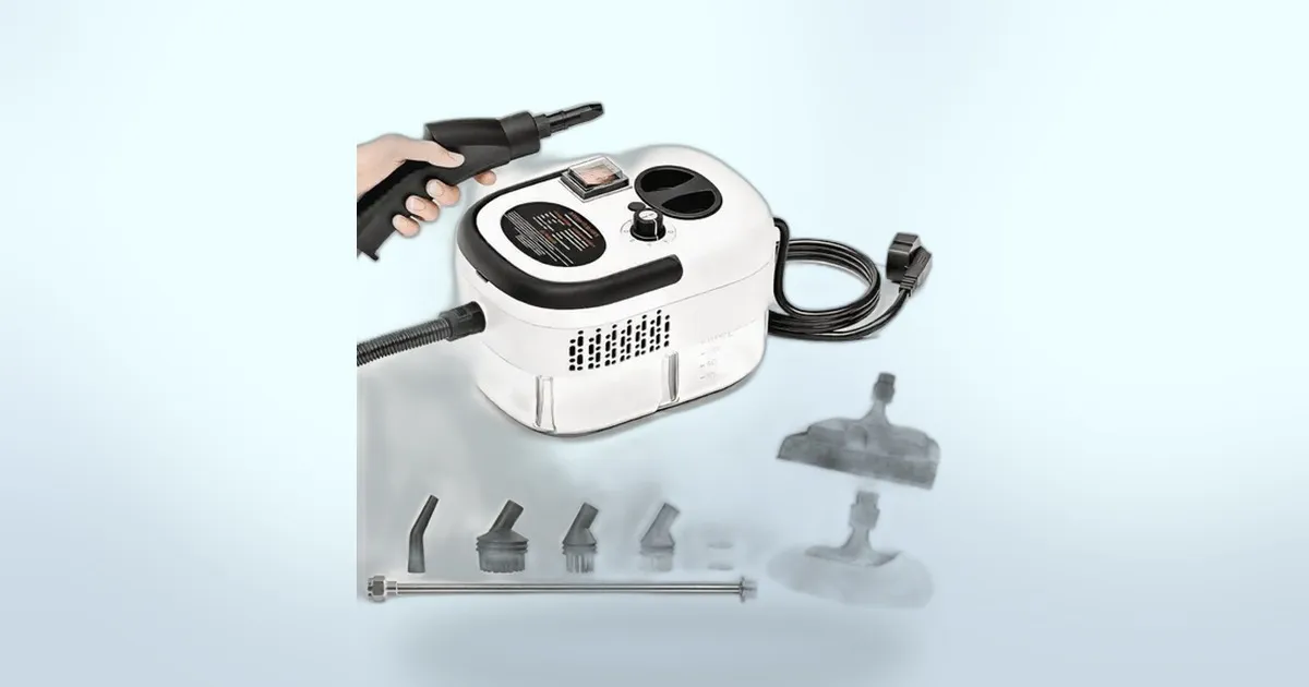 Limpeza profunda sem esforço: vaporizador portátil está com 17% OFF e chama atenção pelo custo-benefício