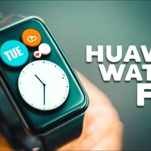 Experiência exemplar - Huawei Watch Fit