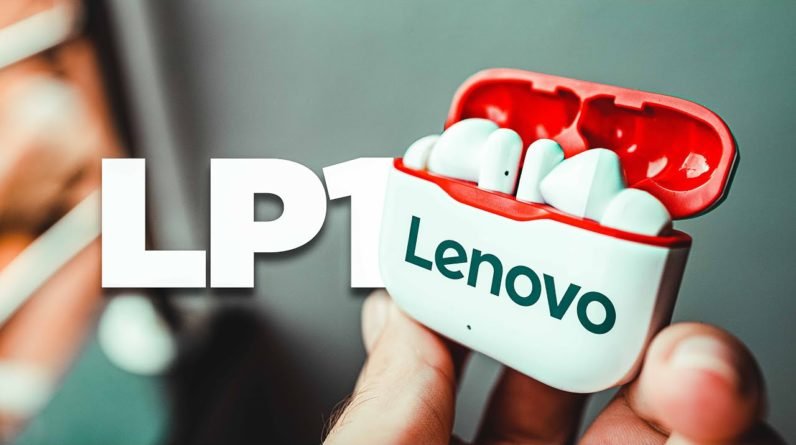 Um fone que cabe no bolso - Lenovo LP1