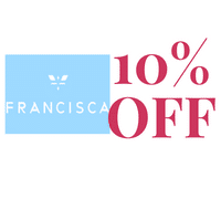 10% de desconto no site francisca joias