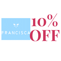 10% de desconto no site francisca joias