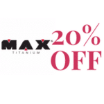 desconto de 20% na max titanium