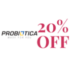 20% de desconto em suplementos probiotica