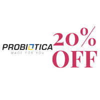 20% de desconto em suplementos probiotica